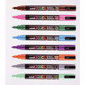 Marqueur Posca Pc3m Pointe Fine Ogive 09 -15 Mm - Vert Foncé