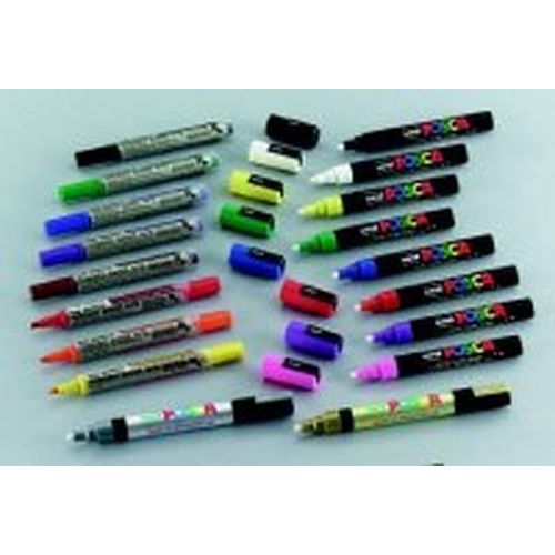 Marqueur Posca Pc5m Pointe Moyenne Ogive 18 -25 Mm - Or