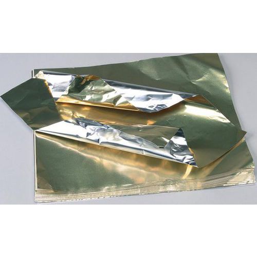 Pochette 24 feuilles metal à repousser