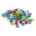 Sachet De 1000 Perles Plastique Transparentes