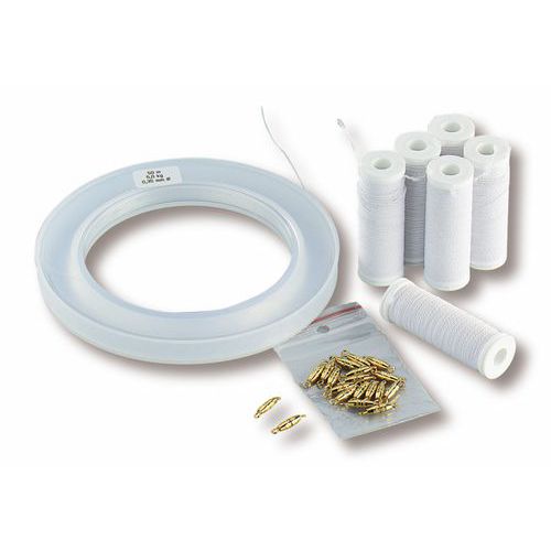 Bobine élastique très fin blanc