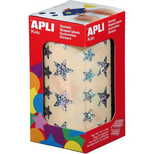 Roul 2360 Étoiles Holograph Ass Apli Kids