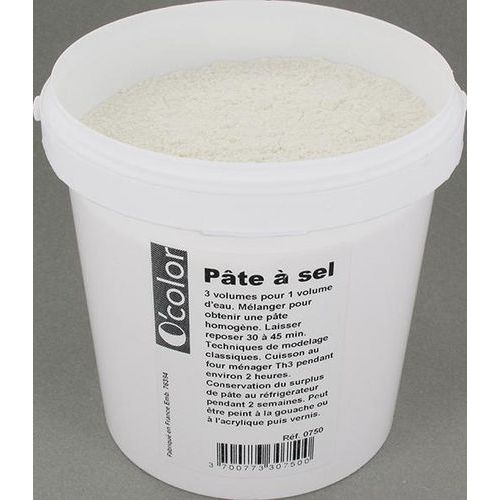 Pot Plastique De 1kg De Pâte À Sel