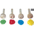 Lot De 4 Tampons Bois Géants Pour Pâte À Modeler
