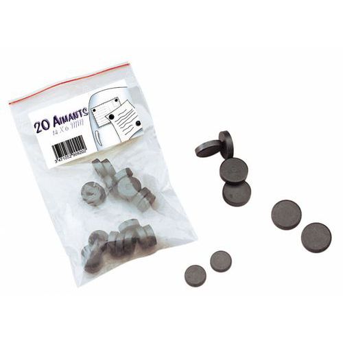 Aimant rond ø 20 mm x 5 mm d’épaisseur