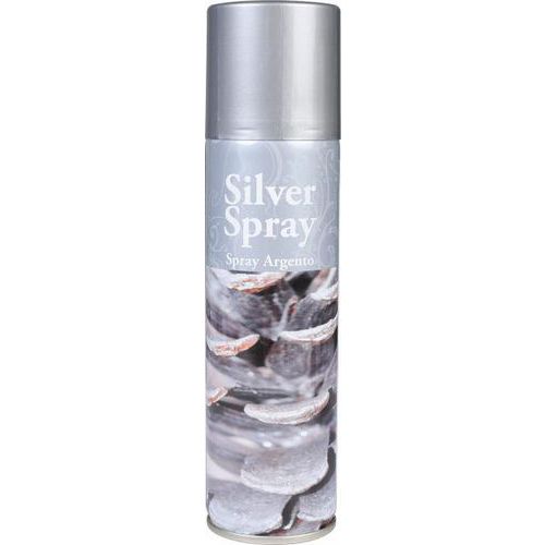 Bombe noël 150 ml argent