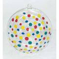 Boule de noël plastique 80 mm