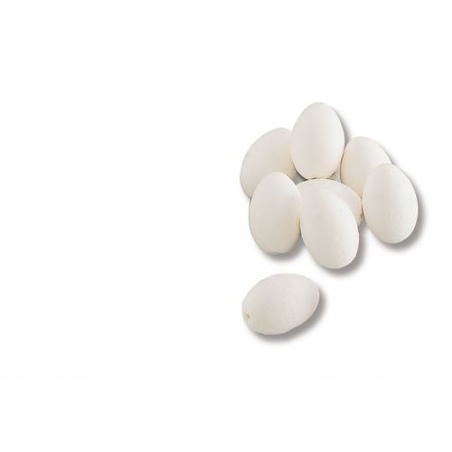 Oeuf De Cotillon Blanc 60x43mm