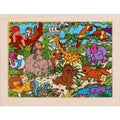 Lot De 4 Puzzles Les Explorations De 48 Pièces En Bois
