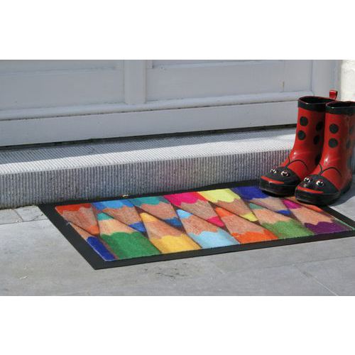 Paillasson ''crayons''