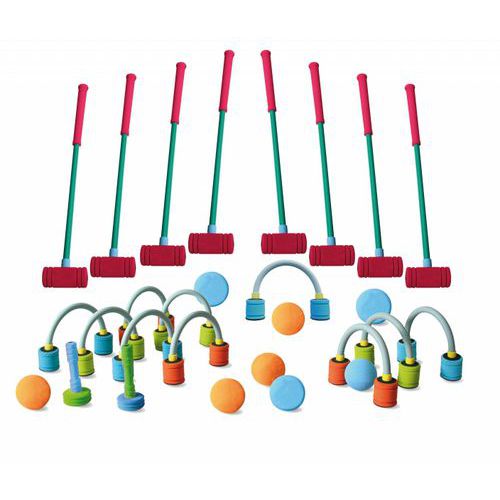 Maxi Set Soft Croquet Maillet + Boule + Piquet + Arceaux