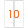 Boite 100 étiquettes adhésives 38.5 x 65 mm - Apli