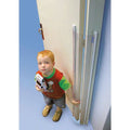 Protection anti-pince doigts pour ouverture de porte vers l’intérieur