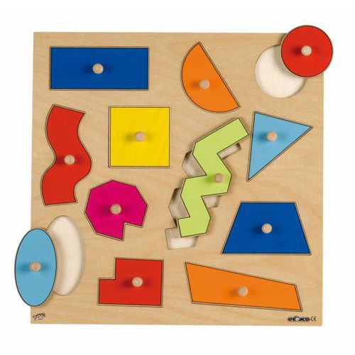 Encastrement : Formes Et Couleurs