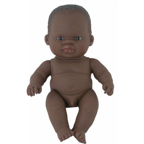 Bébé africain garçon 21 cm - Miniland