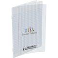 Cahier TP piqûre polypropylène A4 90g 96 pages - Conquerant