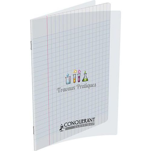 Cahier Tp Piqûre Polypro 90g 96p 24x32