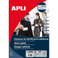 Boite 540 badges textile 63,5 x 29,6 mm - Apli