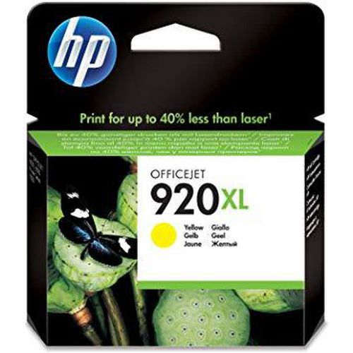 Cartouche jet d'encre HP 920 XL grande capacité jaune