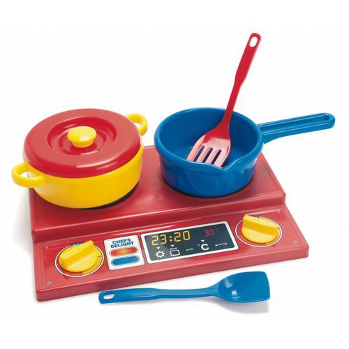 Ensemble gazinière et accessoires plastique - Dantoy