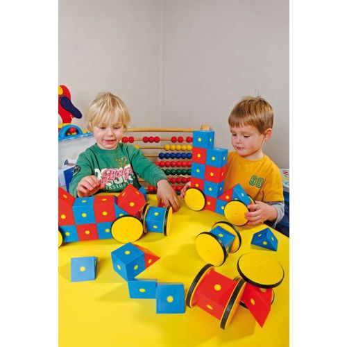 Blocs Magnétiques 3d Géants - 40 Pièces