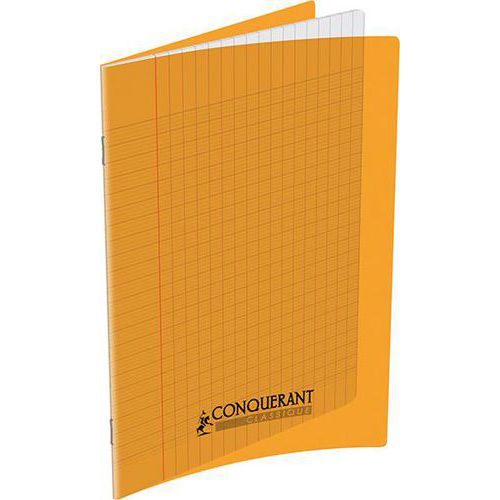 Cahier Polypro 90g 96p Seyes A4 -orange