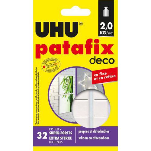 Etui 32 pastilles patafix home déco - Uhu