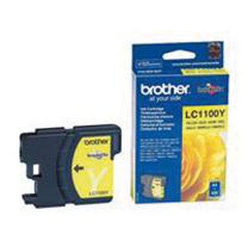 Cartouche Jet D'encre Brother Lc1100y - Jaune