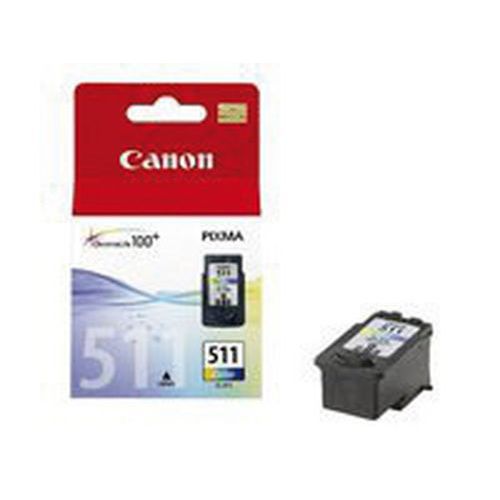 Cartouche Jet D'encre 3 Couleurs Canon Cl 511