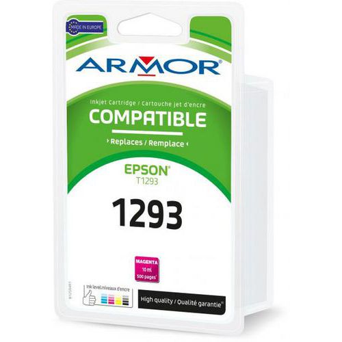 Cartouche Jet Encre Compatible Epson T1293 Magenta