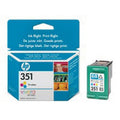 Cartouche Jet D'encre 3 Couleurs Hp 351 Viviera