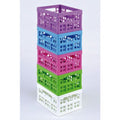 Pack 5 Petites Caisses Pliantes Couleurs Assorties