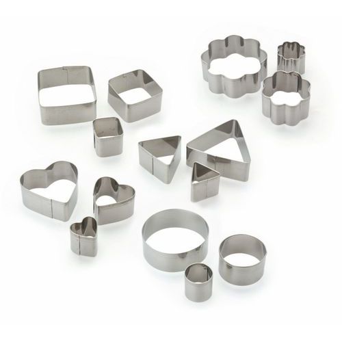 Lot 15 Emporte Pièces Inox