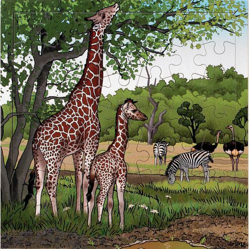 Puzzle Girafes - 49 Pièces