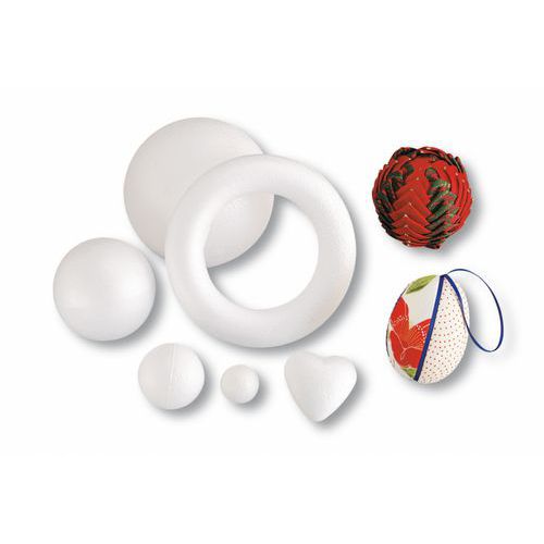 Anneau styropor 150 mm blanc