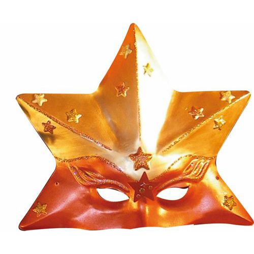 Lot 9 Masques À Peindre-couronnes Fou Du Roi Étoiles