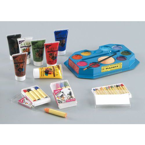 Boîte plastique 12 craies maquillage 24g pour les contours