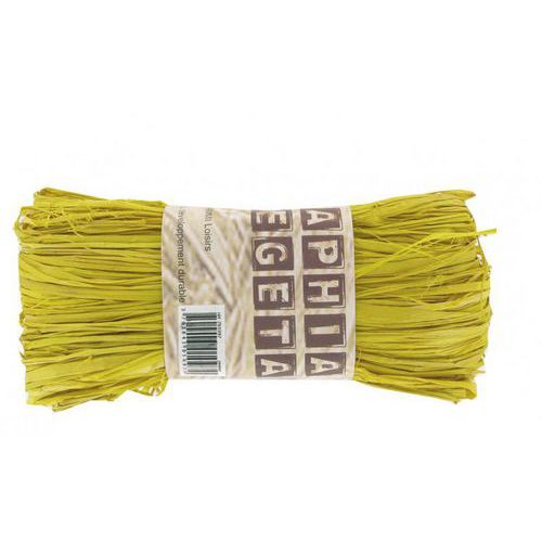 Pelote Raphia Végétal 50 G - Jaune