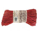Pelote Raphia Végétal 50 G - Rouge