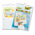 Calendrier papier blanc 17x24cm à personnaliser - Folia