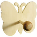 Patère Bois Papillon 140x130mm