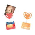 Porte-photo Porte-trombone Forme Coeur