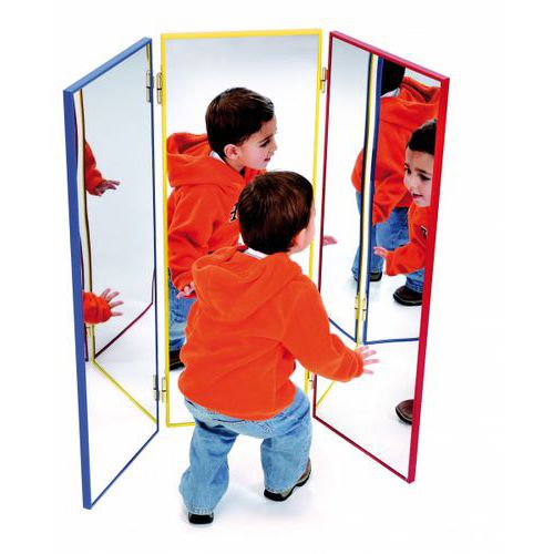 Triptyque miroir 35x100 cm