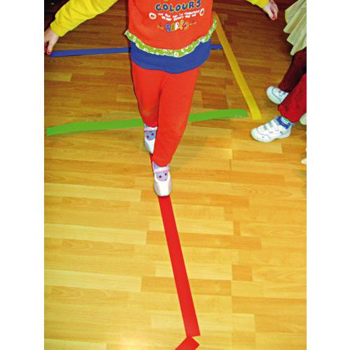 Lot de 16 bandes marquage au sol assorties
