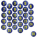 Set de 30 marquages de sol