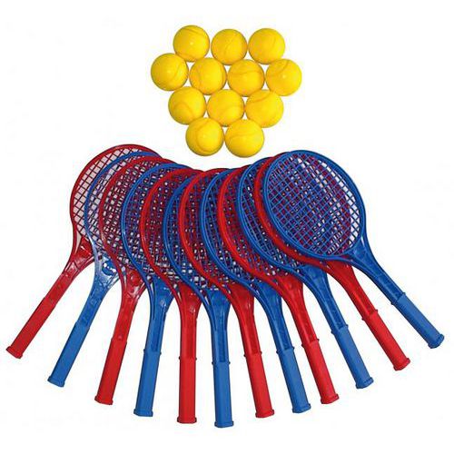 Lot de 12 raquettes de tennis