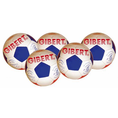 Lot 5 ballons de foot entrainement et loisirs senior