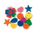Sachet Boutons 230g Formes Et Couleurs Assorties
