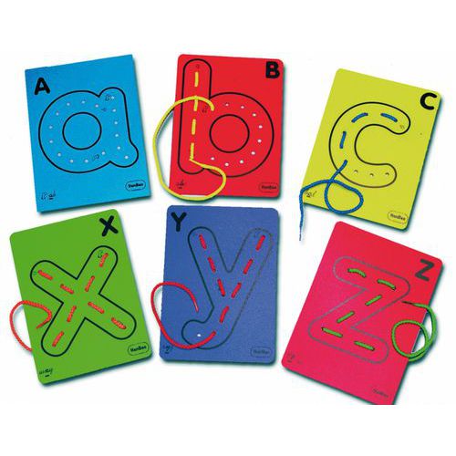 Atelier Tissage Lettres (26 Cartes)