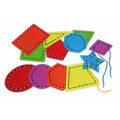 Atelier De Laçage Formes Géométriques (12 Cartes)
